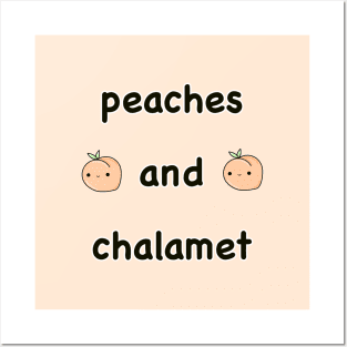 Peaches And Chalamet Posters and Art